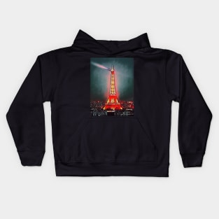 Eiffel Tower Kids Hoodie